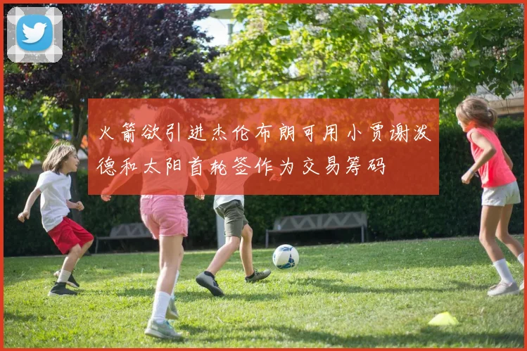 火箭欲引进杰伦布朗可用小贾谢泼德和太阳首轮签作为交易筹码